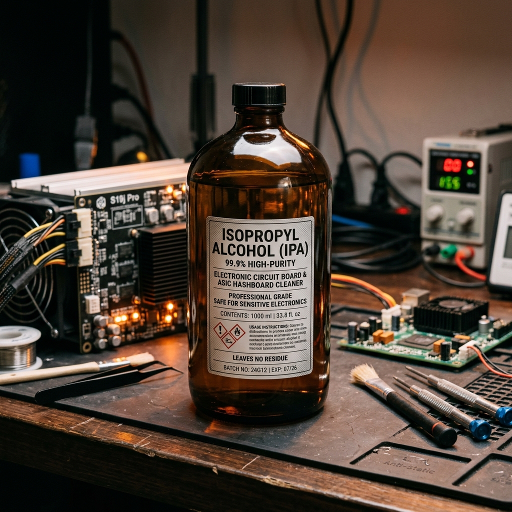 99.9% Industrial Isopropyl Alcohol IPA for ASIC Ultrasonic Cleaning